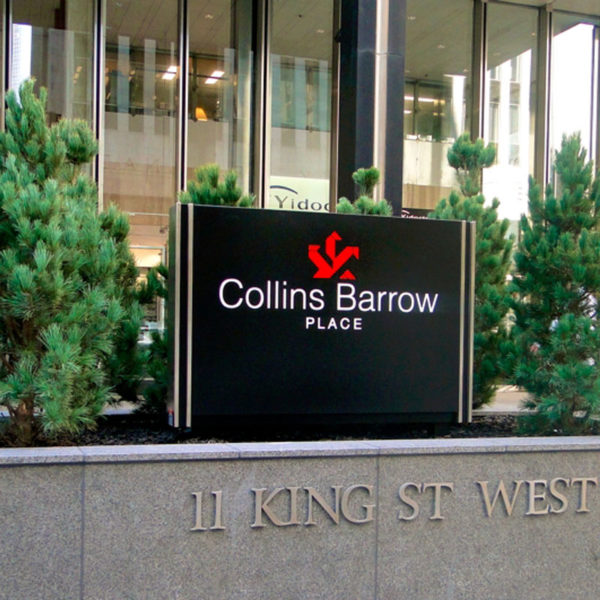 Collins Barrow Signage