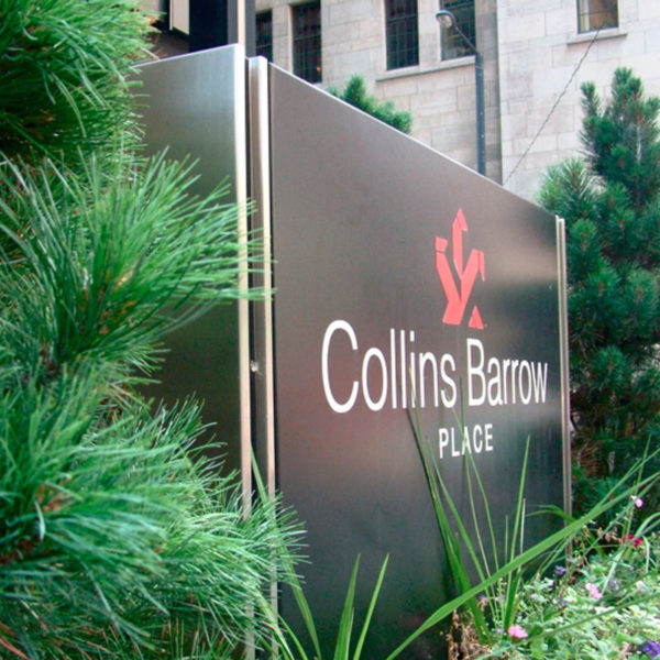 Collins Barrow Signage